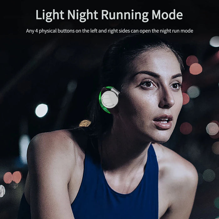 Open Ear Headphones TWS Noise Cancelling Headphones Bluetooth Earpiece Bluetooth Headset Runnning Headphones Workout Headphones