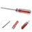 1Pc Hexagon Screwdriver 1.5 /2 /2.5 /3 /4 /5 /6 Mm Flat Head Hex Shank Magnetic Screwdriver Steel Hand Manual Precision Tool