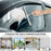 Shower Squeegee with Telescopic Handle Multifunctional Efficient Shower Squeegee with Hooks Window Glass Door Home Cleaner Tools