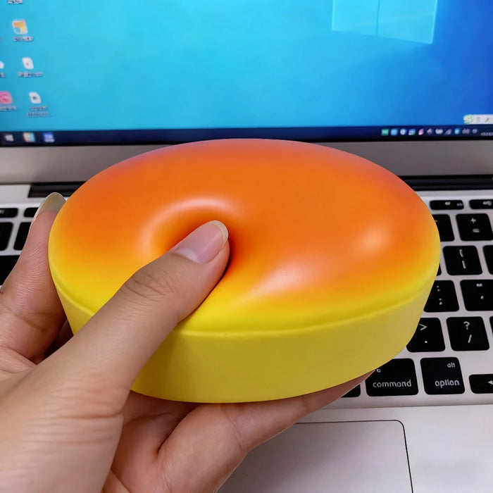 Squishy Simulated Cheesecake Squeeze Toy Stress Relief Slow Rising Sensory Fidget for Anxiety ADHD Autism Gifts for Kids Adults