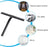 Silicone Squeegee Streak Free Cleaning Shower Squeegee For Glass Bathroom Shower Doors Mirrors Tiles Car Windows