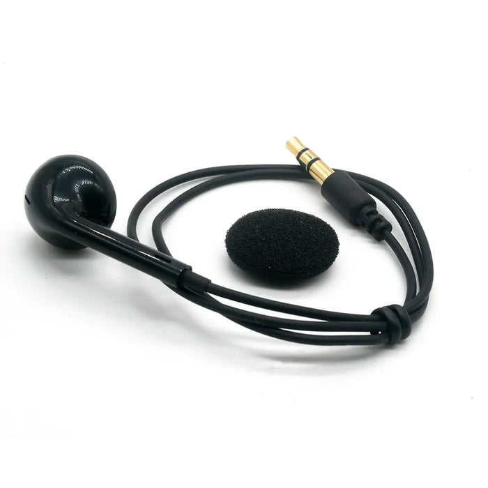 Single Sided Wired Headphone Walkie Talkie Multifunctional Mono Headphone Earbud Drivers Riding Music Headset Accessories