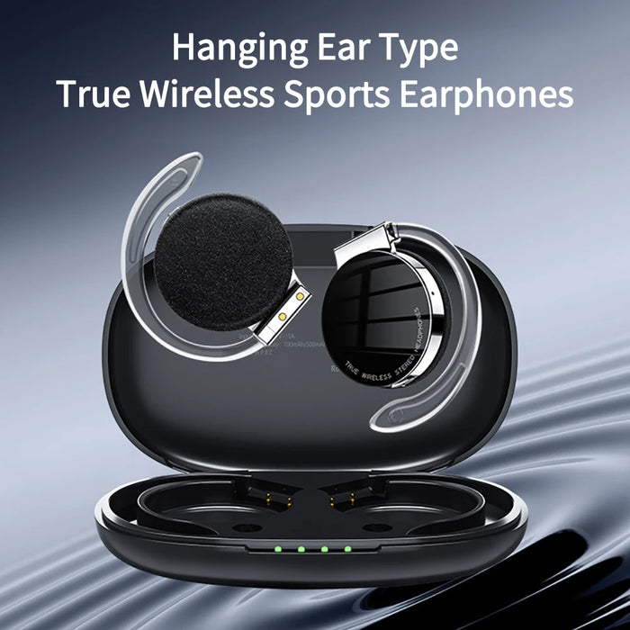 Open Ear Headphones TWS Noise Cancelling Headphones Bluetooth Earpiece Bluetooth Headset Runnning Headphones Workout Headphones