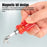Short Screwdriver Flat Head Cross-Head 2-in-1 Set Small screwdriver For Narrow Spaces Repairing Sewing Machines Hand Tools