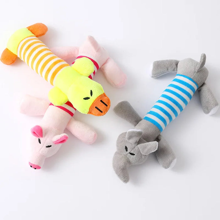 Squeak Dog Toys Wild Goose Sounds Toy Cleaning Teeth Puppy Dogs Chew Supplies Training Household Pet Dog Toys accessories