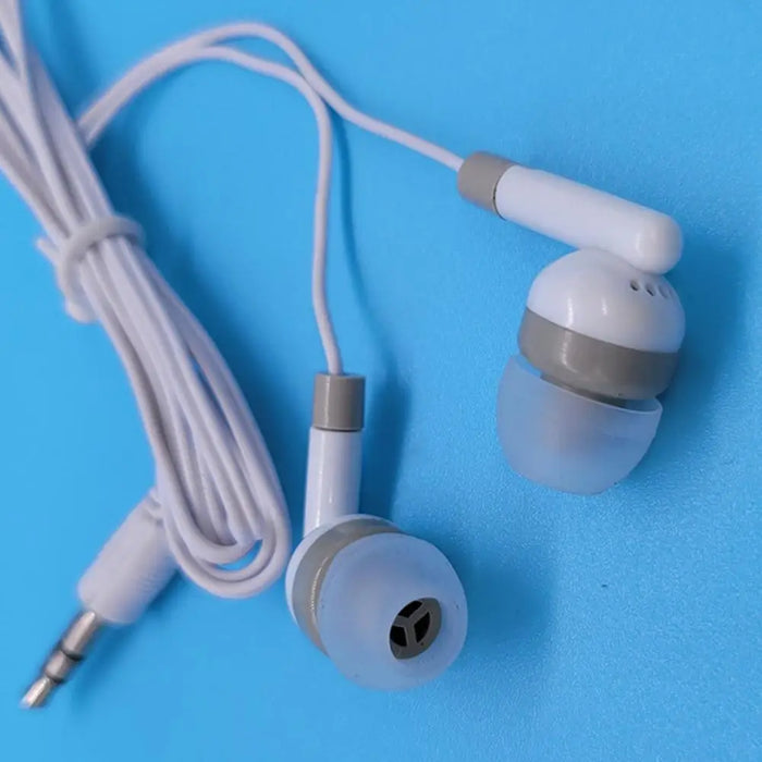 In-ear Headphones Wired Earphone 3.5mm Standard Noise Cancelling Headset Stereo Mobile Cheap Music Headphones Earbuds