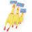 Squeaky Screaming Chicken Dog Toy 1pc Pet Squeaker Chew Toys Funny Molar Chew Rubber Toy in Sizes S M L for Small to Large Dogs