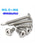 Flat Head Hexagonal Drill Tail Self-tapping Screw M5.5 M6  410 Stainless Steel Allen Inverted Screw Drilling Tail Bolt