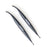 Vinyl Car Wrapping Flexible Micro Squeegee Curves Slot Tint Tool for Vehicle Wraps and Auto Stickers Installing Small Scraper