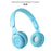 Headphones Kids Wireless Bluetooth Earphones Stereo Foldable Helmets Gaming Headsets Over-ear Headphones for Android ios Music