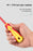 Insulated Screwdriver Slotted Cross Screwdrivers Phillips Flat Driver Electrician's Professional Maintenance Tools Hand Tool