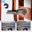 JJC Film Squeegee for 35mm and 120 Film, Film Wiper with Silicone Blades to Dry Water No Marks and Scratches Leave