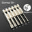 Slotted Screwdriver Bits 50mm/75mm/100/150mm Long Magnetic Tip Screwdriver Flat Head Bits S2 Steel 1/4 Inch Shank Hand Tool