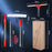 3Pcs Squeegee for Window Cleaning Set for Long Reach Extendable Squeegee Window Cleaner for Patio Bathroom Shower Car Garden