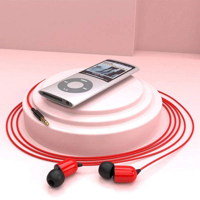 3 Meters Length Wired Earphones In-ear Earbuds Monitor Headphone 3.5mm Noise Cancel Headset Live Stereo Headphones with Mic