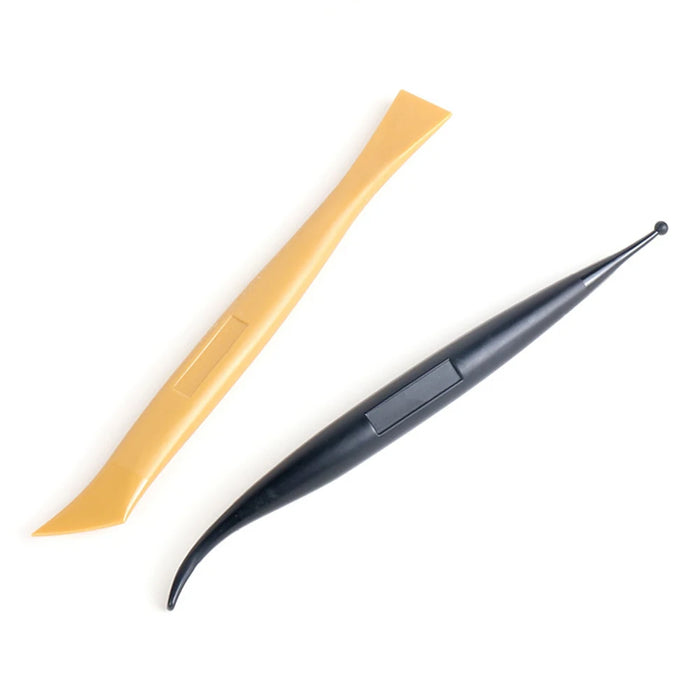 Vinyl Car Wrapping Flexible Micro Squeegee Curves Slot Tint Tool for Vehicle Wraps and Auto Stickers Installing Small Scraper