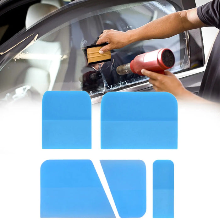 5Pcs Generic PPF Squeegees Accessories for Mirror Paint Protection Film Car Squeegee Window Tint Tool TPU Coating Scraper