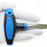 Compact T-Handle Flat Head Screwdriver with 10mm Blade – Ergonomic Black & Blue Handle for Quick Release Plates, Camera Tripods
