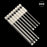 Flat Head Screwdriver Bit Set Magnetic Tip Slotted Screwdriver Electric Driver Tool S2 Steel 1/4 Inch Shank Quick Change