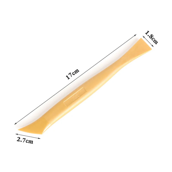 Vinyl Car Wrapping Flexible Micro Squeegee Curves Slot Tint Tool for Vehicle Wraps and Auto Stickers Installing Small Scraper