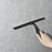Squeegee 10'' 12'' 14'' INCH Black Rubber Silicone Shower Cleaner with hook Stainless Steel Scraper Bathroom Car Window Tools