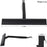 Shower Squeegee  for Glass Door Shower Wall Scraper Cleaner With Silicone Holder Bathroom Mirror Wiper Scraper Glass Cleaning