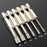 Flat Head Screwdriver Bits 50mm/75mm/100mm Long Magnetic Tip Slotted Screwdriver Bits S2 Steel 1/4 Inch Shank Flat Head Bit