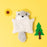 Funny Little Flying Squirrel Cat Toys Interaction Chew Molars Catnip Dog Toy Bite Resistance Puppy Kitty Toy Squeak Pet Supplies