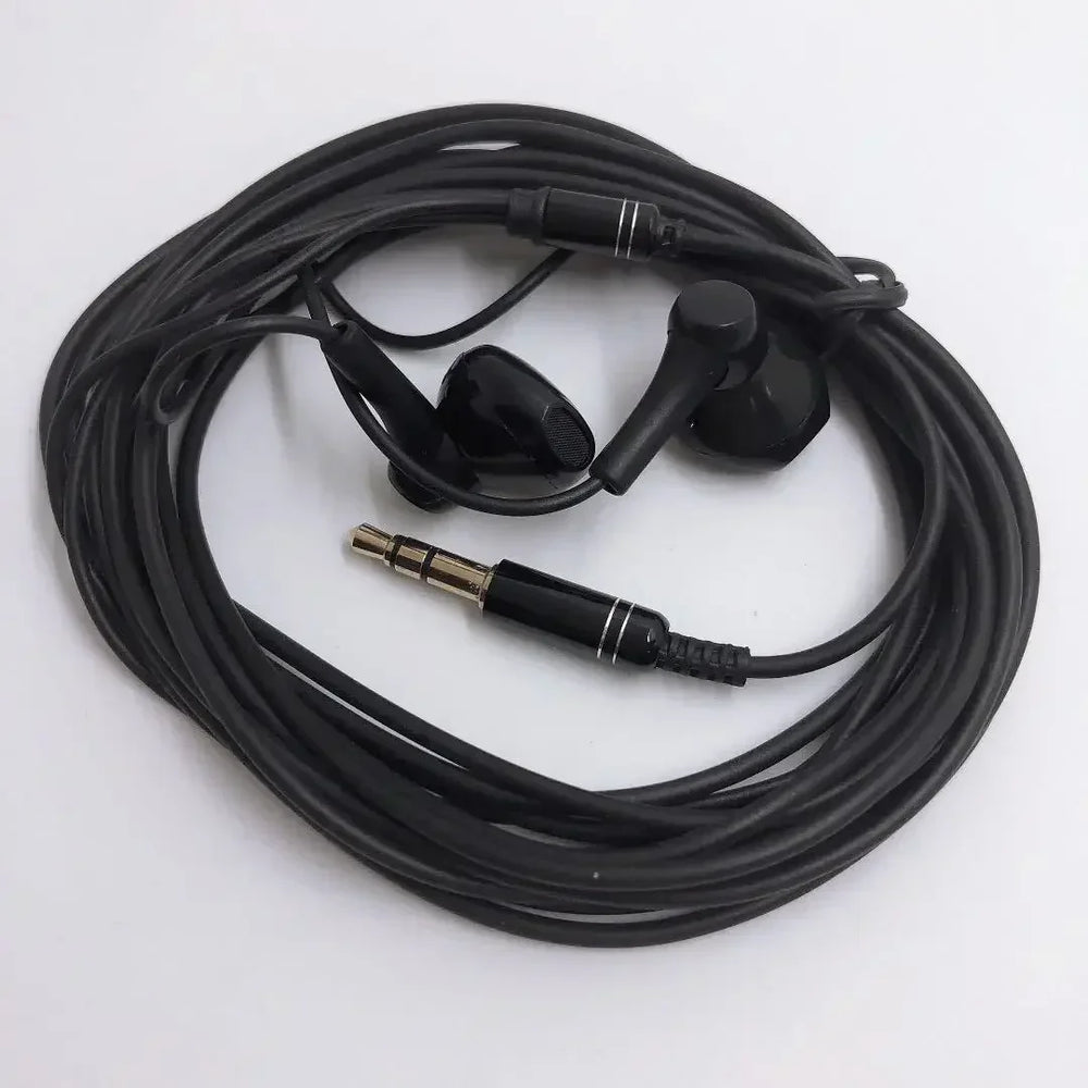 3 Meters Earphones In Ear Wired Earphone Monitor Headphone 3.5mm Music Headset For Mobile Phone PC MP3