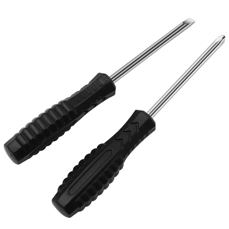 5.0mm Slotted Magnetic Screwdriver Flat/Cross Head Screwdriver Manual Household Repair Tool  Slotted Screwdrivers