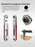 Multifunctional Bidirectional Forward and Reverse Ratchet Screwdriver Elbow Flat Head Wrench Cross Screwdriver Slotted Tool