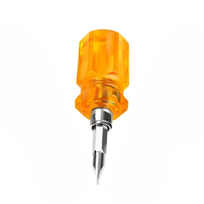 Short Screwdriver Flat Head Cross-Head 2-in-1 Set Small screwdriver For Narrow Spaces Repairing Sewing Machines Hand Tools