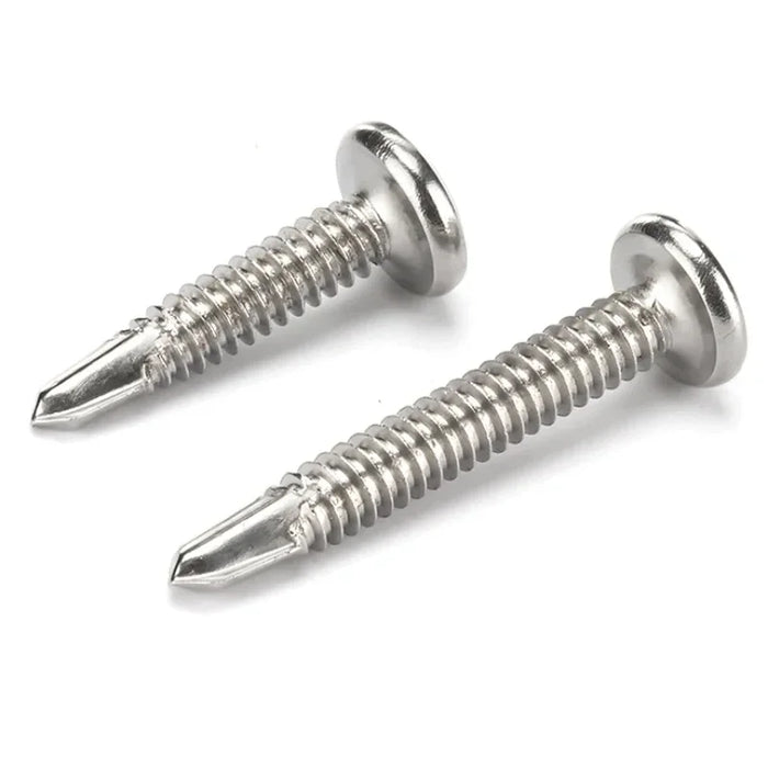 Flat Head Hexagonal Drill Tail Self-tapping Screw M5.5 M6  410 Stainless Steel Allen Inverted Screw Drilling Tail Bolt