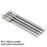 4 Pcs Slotted Screwdriver Bit 100mm 3mm-6mm Magnetic Flat Head 1/4'' Hex Shank Screw Driver For Hand Repair Tools Accessories