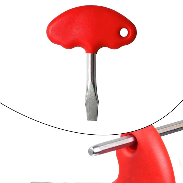 T-Handle Flathead Screwdriver Slotted Screwdriver For Quick Release Plate Camera Movie Tools Flat Screwdriver Repair Tools