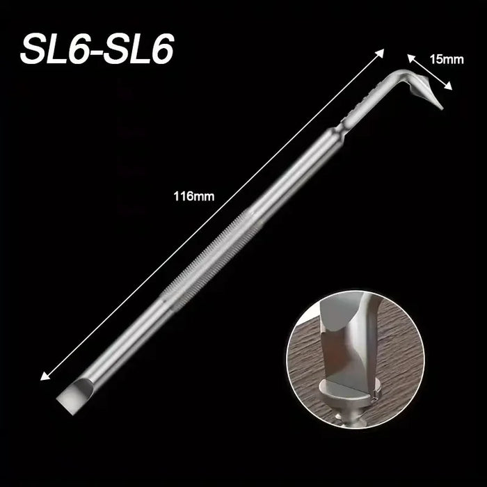 Magnetic Head L-Shaped and Z Shaped Screw Drive with Crosshead and Flathead 90-Degree Right-Angle Elbow Bend Screwdriver