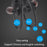 Wireless Headphone Earloop Ear Hook Earbuds Wireless Bluetooth-compatible Headset Handsfree Neckband With Mic Bluetooth Earphone