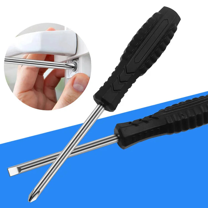 5.0mm Slotted Magnetic Screwdriver Flat/Cross Head Screwdriver Manual Household Repair Tool  Slotted Screwdrivers