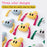 Squeak Plush Dog Toys For Small & Medium Breeds, Chew Resistant Rope To Keep Them Busy For Puppy Teething Chewing