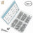 180pcs phillips flat head self drilling tapping screw kit 410 stainless steel m4.2 washer head drilling screw with screwdriver