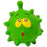 Latex Squeaky Emoji Face Spiky Ball - Pet Toy for Small Dogs, Teething & Teeth Cleaning, Fun Interactive Doggie Plaything