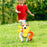 Screaming Chicken Dog Toy Bite Resistant Squeaky Chew Toy for Puppies Interactive Pet Training Accessories Pet Products Puppy