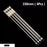 Flat Head Screwdriver Bits 50mm/75mm/100mm Long Magnetic Tip Slotted Screwdriver Bits S2 Steel 1/4 Inch Shank Flat Head Bit