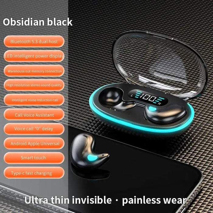 X55 earphone wireless earphone headphones noise reduction sport game sleep Bluetooth 5.0 earbuds HiFi stereo music headset