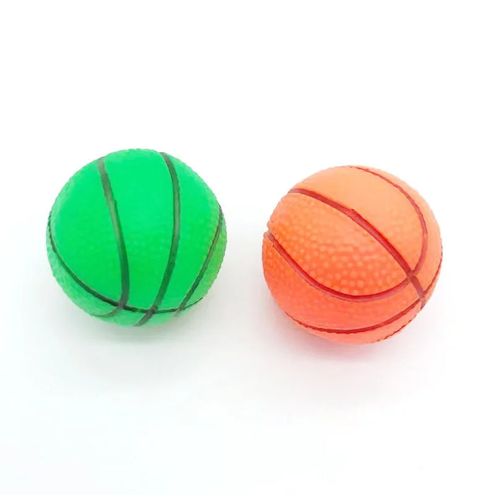 Squeaky Basket Ball Dog Toys Squeeze Sound Pet Cat Toy Dogs Toys for Small Medium Dogs Pet Toy Supplies Small Dogs