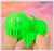 Shaggy Dog Squishy Toy Soft Glue Kawaii  Squeezable Stress Reliever Pets Colorful Small Toys Easy and Convenient Cute Gifts