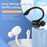 Bluetooth 5.2 Earphones Ear Hook Type Low Delay Noise Reduction Headset Single Ear Sports Business Wireless Waterproof Eaebuds