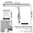 Shower Squeegee with Telescopic Handle Multifunctional Efficient Shower Squeegee with Hooks Window Glass Door Home Cleaner Tools