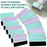 3pcs Ergonomic Felt Squeegees For Vinyl Crafting - Purple & Teal, Durable & Streak-Free Application Tools