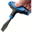 Compact T-Handle Flat Head Screwdriver with 10mm Blade – Ergonomic Black & Blue Handle for Quick Release Plates, Camera Tripods